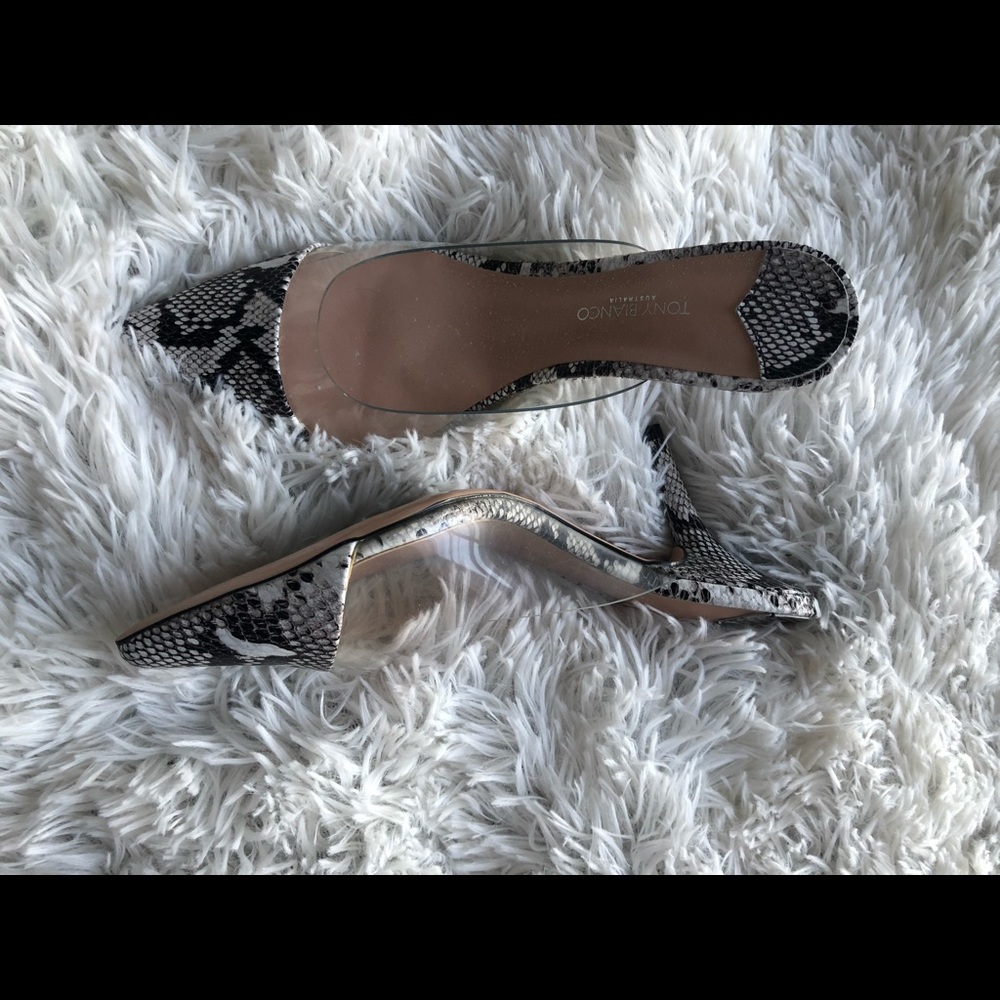 Evon Mule Snake Print